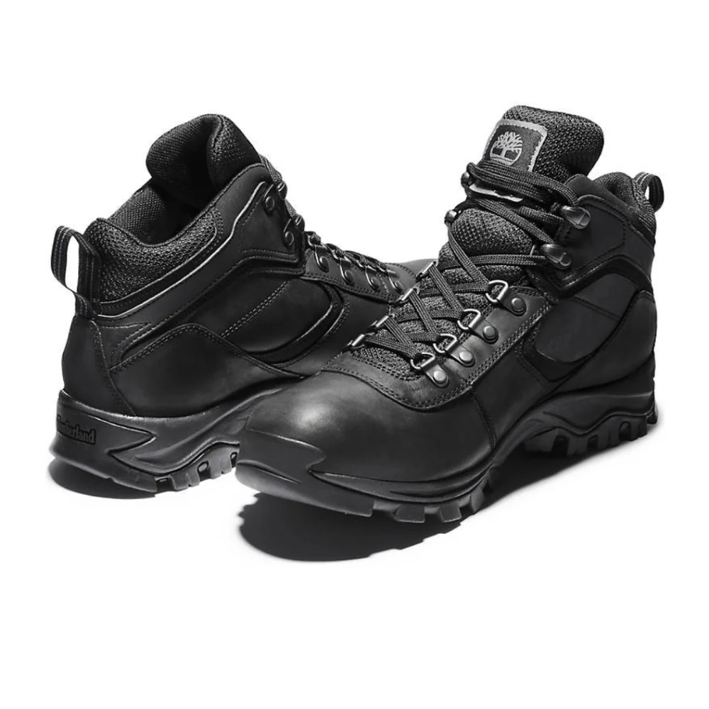 NEW 🥾Timberland Black leather Rugged Waterproof Boots. Size 11. Hiking/Work